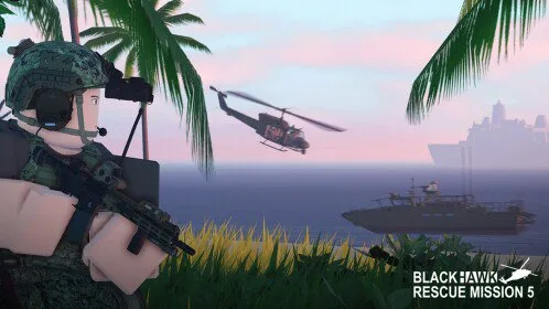 Thumbnail shown on the official Roblox page for Blackhawk Rescue Mission 5